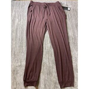 7 Diamonds Core Performance Jogger Mens XL Stretch Wicking Anti Odor Burgundy